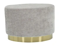 Puff Goldy Ovale Piccolo Grigio Cm 52X35X35(m-4)