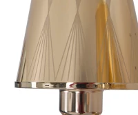 Lampada Da Muro Glam Flame Doppia Cm 32X18X30(m-5)