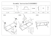 Panca Sarajevo In Ferro Cm 100X37.5X50(m-6)