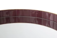 Tavolinetto Da Caffe' Glam Bordeaux Cm Ø 60X60(m-6)