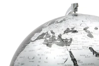 Mappamondo Lampada Da Terra Black Cm Ø40X130(m-3)