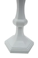 Paralume Da Comodino Chess Metacrilato Bianco Ø Cm 15X35(m-2)