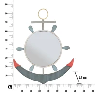 Specchio Da Muro Ancora Cm 69X3.5X85(m-3)
