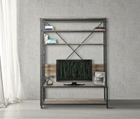Libreria-Porta Tv Industrial 165X40X210(m-11)