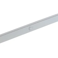 Emuca Barra appendiabili per armadi Castor con luce LED, batteria rimovibile e sensore di movimento, 1.158, Anodizzato opaco(m-7)