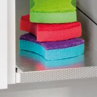 Emuca Fondi sotto lavello 16mm, 900, Alluminio naturale, Alluminio(m-7)