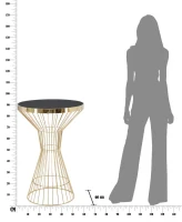 Tavolo Bar Glam Empire Cm Ø 60X95(m-8)