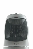 Kooper Termoventilatore Ceramico 1500W Grigio Africa(m-11)