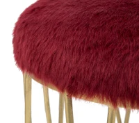 Sgabello Amelie Bordeaux Ø Cm 40.5X46.5(m-7)