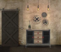 Mobile Manhattan Cm 126.4X42X89.5(m-2)