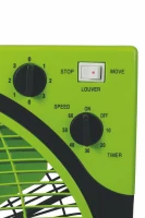 Kooper Ventilatore Box 45 W Nero E Verde(m-8)