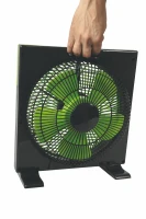 Kooper Ventilatore Box 45 W Nero E Verde(m-6)