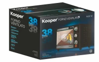 Kooper Forno 38 Lt Nero 1600 W Ventilato(m-7)