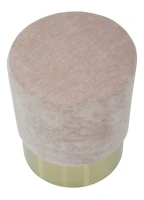 Puff Goldy Rosa Cm Ø 35X42(m-3)