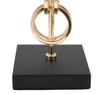 Lampada Da Tavolo Glam Rings Cm Ø 25X54,5(m-2)