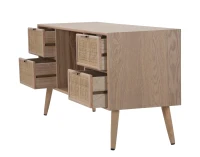 Porta Tv Paglia Di Vienna Cm 120X42X60(m-3)