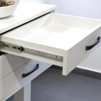 Emuca Kit Guide per cassetti, a sfera, 45 x 300 mm, estrazione totale, chiusura soft, Zincato(m-4)