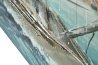 Dipinto Su Tela Barca A Vela -A-120X3.7X80(m-6)