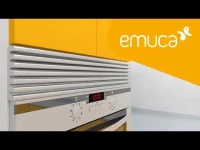 Emuca Griglia per forno incassato in alluminio anotizzato opaco(m-7)