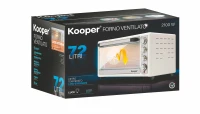 Kooper Forno 72 Lt Bianco 2100 W Ventilato Con Luce(m-6)
