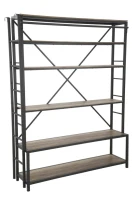 Libreria-Porta Tv Industrial 165X40X210(m-1)