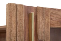 Vetrina Elegant Sheesham Cm 100X40X183(m-10)