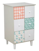 Cassettiera  Auntdeco Cm 43.5X38X71.5(m-1)