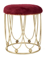 Sgabello Amelie Bordeaux Ø Cm 40.5X46.5(m-4)