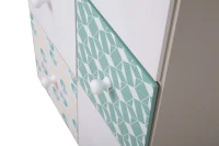 Cassettiera  Auntdeco Cm 43.5X38X71.5(m-8)