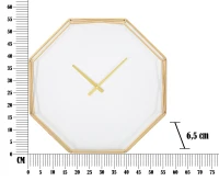 Orologio Da Muro Goldy Octagonal Cm 56X6,5X56(m-3)