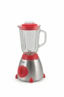 Kooper Frullatore Vetro 1.5Lt 3Vel 850W Rosso/Acciaio(m-5)