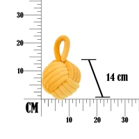 Ferma Porte Ball Arancione Cm Ø 14X23(m-7)