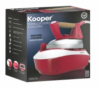 Kooper Ferro Stiro C/Caldaia 2000W 850Ml Ross0(m-13)