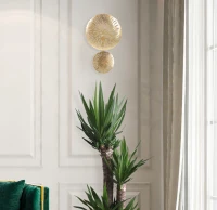 Lampada Da Muro Simple Glam Cm 28,5X8X46 (m-6)