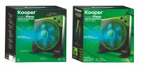 Kooper Ventilatore Box 45 W Nero E Verde(m-9)