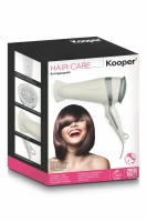 Kooper Asciugacapelli 2000 W Bianco E Silver(m-7)