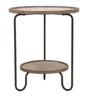 Tavolinetto Arex 2 Ripiani Cm  Ø 48X54,5(m-1)