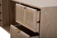 Porta Tv Paglia Di Vienna Cm 120X42X60(m-4)