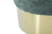 Puff Goldy Verde Cm Ø 35X42(m-6)