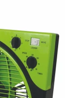 Kooper Ventilatore Box 45 W Nero E Verde(m-7)
