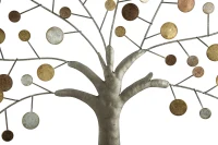 Pannello Da Muro Albero Della Vita Mirror Cm Ø  61X1.8(m-6)