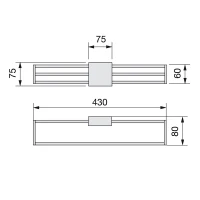 Emuca Porta cravatte laterali estraibile Self(m-3)