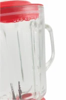 Kooper Frullatore Vetro 1.5Lt 3Vel 850W Rosso/Acciaio(m-7)