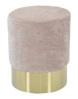 Puff Goldy Rosa Cm Ø 35X42(m-1)