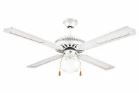 Kooper Ventilatore Soffitto 4 Pale D130Cm 60W Bian Windy(m-3)
