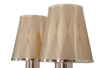 Lampada Da Muro Glam Flame Doppia Cm 32X18X30(m-4)