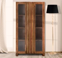 Vetrina Elegant Sheesham Cm 100X40X183(m-1)