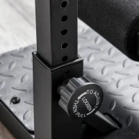 HOMCOM Beentrainer squats buik billen trainer sissy squat verstelbaar rolbaar(m-6)