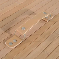 HOMCOM 100 l wasmand wasbox waskorf wassorteerder 2 x vak bamboe(m-9)