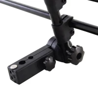 PawHut beschermrooster hondenrek voor in de auto bagagerek scheidingsrek verstelbaar zwart(m-7)